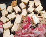 厚揚げと豚肉の甘辛炒め作り方1写真