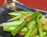 ニンニクたっぷりアスパラ炒め作り方5写真