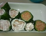 肉詰めピーマンのトマト煮込みざんす。作り方5写真