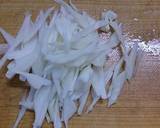 ☆キャベツの芯と揚げ玉の味噌汁☆作り方1写真
