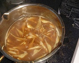 ☆キャベツの芯と揚げ玉の味噌汁☆作り方3写真