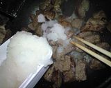 成型肉のサイコロステーキ×大根おろし作り方6写真