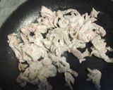簡単☆栄養満点☆ニラモヤ肉炒め(^O^)作り方2写真
