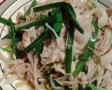 簡単☆栄養満点☆ニラモヤ肉炒め(^O^)作り方7写真