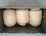♥HBで簡単♥全粒粉ふんわりミルク食パン作り方5写真