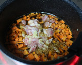 とろ～りナスと人参と鶏肉の炊き込みご飯作り方2写真