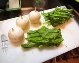 カブ１把まるごと田舎風スープ作り方2写真