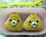 キャラ弁 リラックマ 焼おにぎり仕様作り方4写真