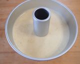 21㎝型で作るバナナのシフォンケーキ作り方7写真