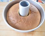 21㎝型で作るバナナのシフォンケーキ作り方8写真