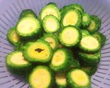 ゴーヤのワタと種はそのままで カレー風味作り方3写真