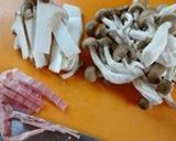 ＊きのことベーコンのサラダ＊作り方1写真