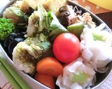 鶏胸肉のおぼろ昆布衣 ～越前磯の香弁当作り方10写真