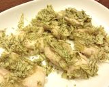 鶏胸肉のおぼろ昆布衣 ～越前磯の香弁当作り方6写真