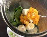 かぼちゃの綿入りグリーンスムージー作り方2写真