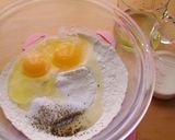 簡単サーモンと豆のケークサレ☆食事ケーキ作り方2写真