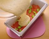 簡単サーモンと豆のケークサレ☆食事ケーキ作り方5写真