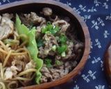 薩摩産黒毛和牛のポン酢炒め。のお弁当作り方4写真
