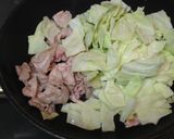 ＊豚肉とキャベツの胡麻味噌和え＊作り方2写真