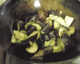 とろっと(^ω^)なすと鶏肉の甘辛作り方4写真