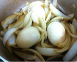 付け合わせ&保存オカズに♪玉葱と卵の甘煮作り方5写真