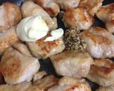 鶏胸肉のマヨマスタード焼き作り方5写真