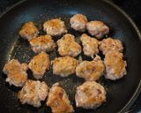 故郷八戸の海の幸♡　イカバーグのお弁当♪作り方3写真