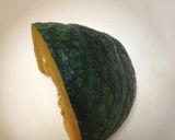かぼちゃとクリームチーズのサラダ作り方1写真