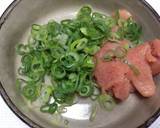 meiko風 イワシのネギめんたいこ詰め作り方1写真