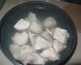 炊飯器de豚スペアリブの焼肉タレ煮込み♪作り方1写真