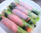 身近な材料で作る生春巻き作り方4写真