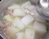 冬瓜と鶏ひき肉のとろとろ煮物作り方3写真