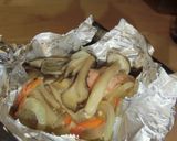 塩麹de鮭のホイル焼き作り方5写真