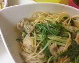 鶏の塩麹和風パスタ♪袋で簡単☆作り方8写真