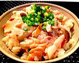 秋鮭としめじの炊き込み御飯☆彡作り方9写真