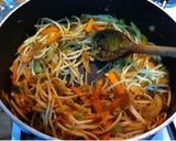 ヘルシーで満腹♪春雨焼きそば☆カレー味作り方5写真