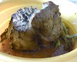 塩ヨーグルトと追い鰹の焼き蒸し豚！作り方5写真