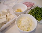 塩麹で。塩マーボー豆腐作り方1写真
