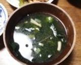 ほっこり♥わかめスープ作り方10写真