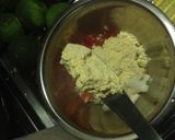 besan omelette　ヴィーガン作り方2写真