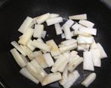 食感楽しい☆長芋とキノコ3種のバター炒め作り方2写真