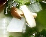 白菜とワカメの中華スープ作り方20写真