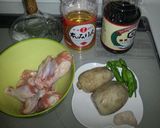 黄金の比率3:2:1手羽元の照り照り煮作り方1写真