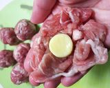 お弁当にも‼簡単ボールチーズとんかつ～作り方1写真