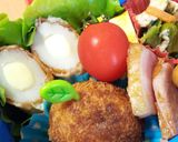 お弁当にも‼簡単ボールチーズとんかつ～作り方6写真