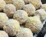 お弁当にも‼簡単ボールチーズとんかつ～作り方3写真