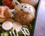 LINEキャラ弁作り方4写真