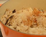 干し貝柱と椎茸の炊き込みご飯作り方3写真