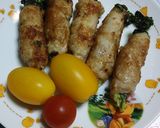 新しょうがと豆苗の肉巻き作り方6写真