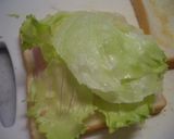 ✿ちょっとリッチなハムレタスサンド作り方4写真